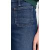 imageMOTHER Womens Patch Pocket Rambler Zip Sneak JeansThese Boots Are Made for Walki