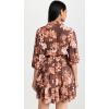imageWomens Mini DressBrown Floral