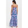 imageWomens Square Neck Maxi DressLilac Print