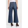 imageWomens Taylor Cropped High Rise Wide JeansEquinox Blue