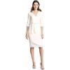 imageBlack Halo Womens Madeline Sheath DressPorcelain