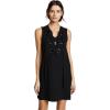 imageEnglish Factory Womens Lace Up Front DressBlack