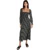 imageWomens Classic Smocked Maxi DressGreen Floral