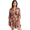 imageWomens Mini DressBrown Floral