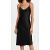 imageLAGENCE Womens Jodie V Neck Slip DressBlack