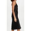 imageLAGENCE Womens Jodie V Neck Slip DressBlack