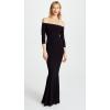 imageNorma Kamali Womens Kamali Kulture Off Shoulder Fishtail GownBlack
