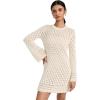imageFRAME Womens Crochet Shift Dress