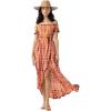 imageTiare Hawaii Womens Cheyenne DressCoral Wine Sabia