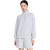 imageVarley Womens Hawley Half Zip SweatshirtGrey Dawn