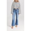 imageFRAME Womens Petite Le Pixie Slim Palazzo JeansDrizzle
