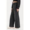 imageFRAME Womens Petite Le Pixie Slim Palazzo JeansHutchinson