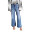 imageFRAME Womens Petite Le Pixie Slim Palazzo JeansDrizzle