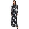 imageRESA Womens Lyon Maxi DressBlackWhite Dot