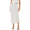 imageWomens Karlita Midi SkirtWhite Polka