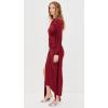 imageAndrea Iyamah Womens Turi DressBurgundy