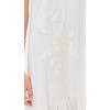 imageWomens Dress with Embroidered AppliquesOffwhite
