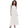 imageWomens Dress with Embroidered AppliquesOffwhite