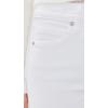 imageWomens Carly Kick Flare Raw Hem JeansWhite