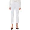 imageWomens Carly Kick Flare Raw Hem JeansWhite