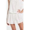 imageTHE GREAT Womens The Eyelet Tap ShortsTrue White