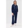 imageTHE GREAT Womens The Lace Up HoodieTrue Navy