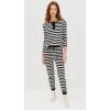 imageTHE GREAT Womens The Long JohnsEventide Stripe