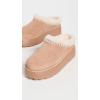 imageStuart Weitzman Womens Nellie Pearl Flatfrom MulesNew CamelCream