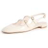 imageStuart Weitzman Womens Benni MJ Slingback FlatsSeashell