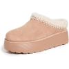 imageStuart Weitzman Womens Nellie Pearl Flatfrom MulesNew CamelCream