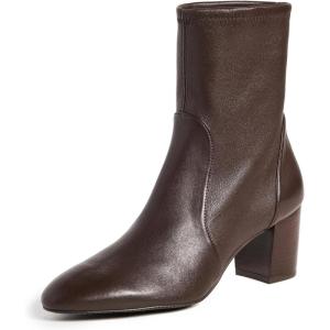 imageStuart Weitzman Womens 60mm Yuliana BootiesWalnutDark Brown
