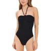 imageShoshanna Womens Beaded Jet Texture Cinched One PieceJet