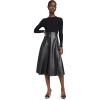 imageShoshanna Womens Leather Knit Lonnie DressJet