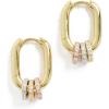 imageSHASHI Womens Cosmo Charm Huggies Gold One SizeGold