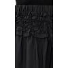imageSea Womens Belen Taffeta Smocked Tiered SkirtBlack
