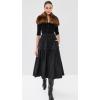 imageSea Womens Belen Taffeta Smocked Tiered SkirtBlack