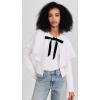 imageSea Womens Caleb Cable Knit Tie Front CardiganIvory