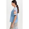 imageSea Womens Finnley Football Graphic TShirtSky