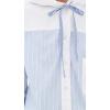 imageSea Womens Helmi Striped Shirting Blouse with HoodBlue