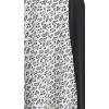 imageSea Womens Panna Printed Spandex Sleeveless DressBlack