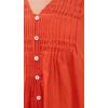 imageSea Womens Zora Solid Button Down DressChili