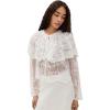 imageSea Womens Marja Embroidery Capelet BlousePearl