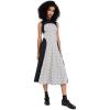 imageSea Womens Panna Printed Spandex Sleeveless DressBlack