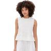 imageSea Womens Zora Solid Tank Top with Bubble HemPearl