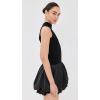 imageSea Womens Belen Taffeta Knit Mini Bubble DressBlack