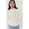 imageSea Womens Devon Knit Peplum TopCream
