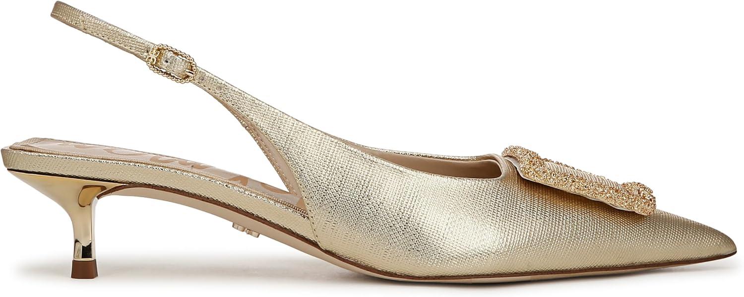 imageSam Edelman Womens Kammie PumpAmber Gold