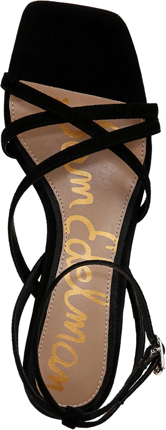 imageSam Edelman Womens Whitley Heeled SandalBlack Suede