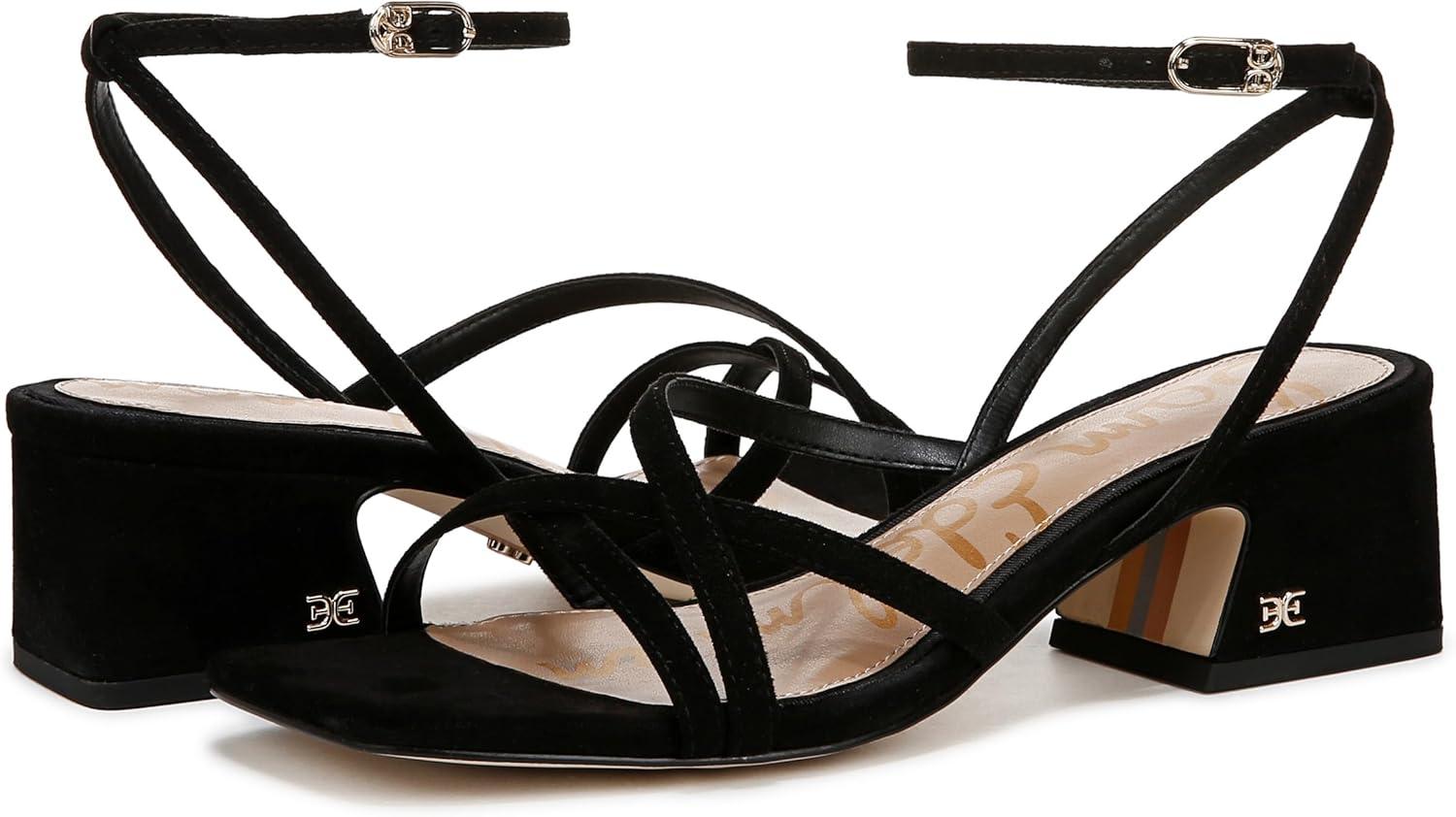 imageSam Edelman Womens Whitley Heeled SandalBlack Suede