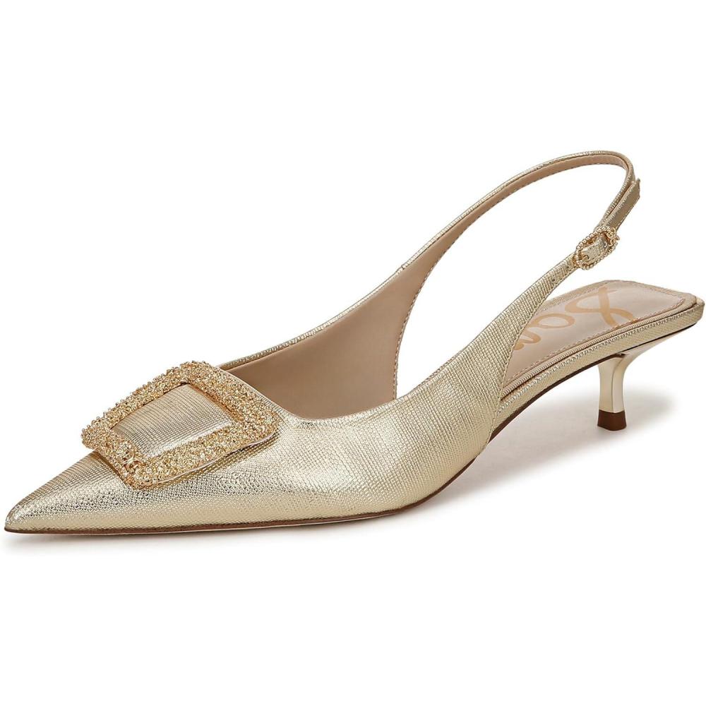 imageSam Edelman Womens Kammie PumpAmber Gold